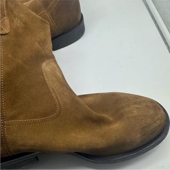 J. Crew Men’s Leather Brown Roper Boots Size 9 - Picture 6 of 16